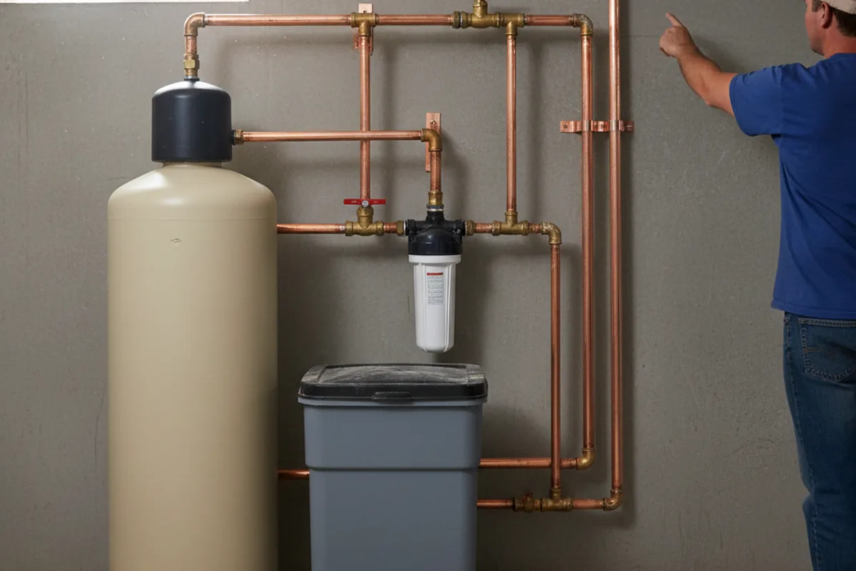 Whole-house water treatment system installed in Haddonfield